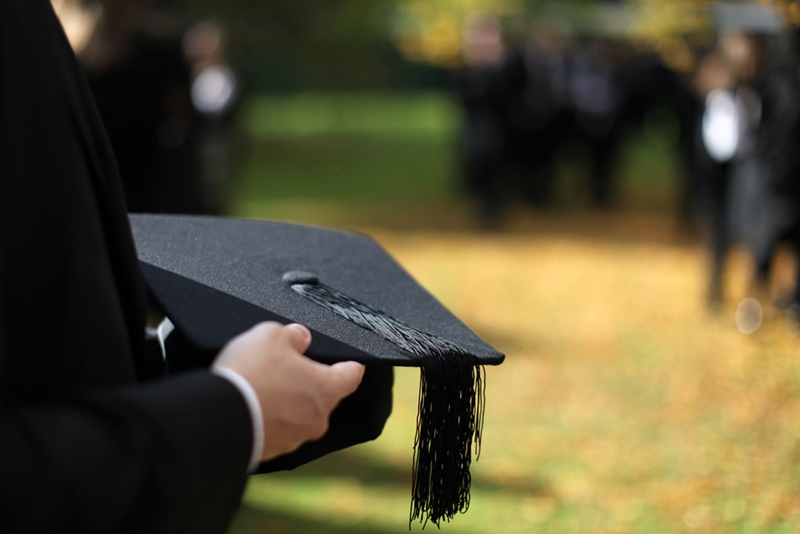 

	A higher education may finally promise lower unemployment rates. 

